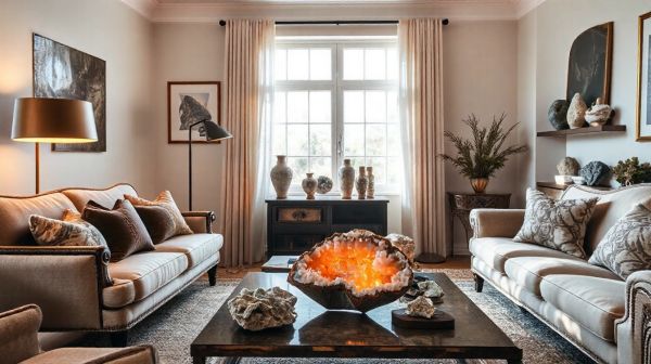 Les meilleurs conseils pour embellir votre mobilier avec des minéraux