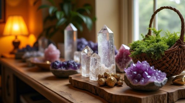 Maîtriser votre collection de minéraux pour un intérieur fascinant